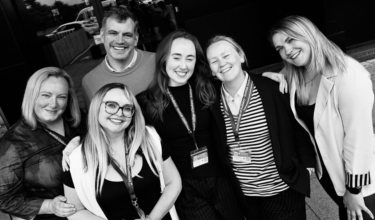 Royal College of Podiatry Glasgow Branch members